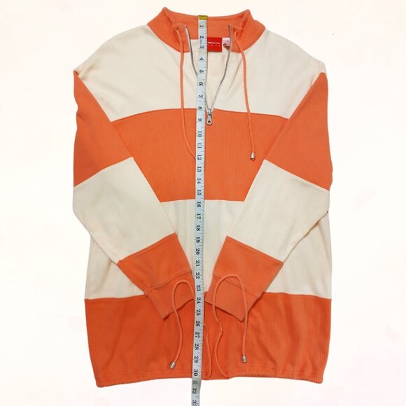 Liz Claiborne Liz & Co Women Two Piece Outfit Colour Block Jogger Pants Set M/L - Picture 6 of 15